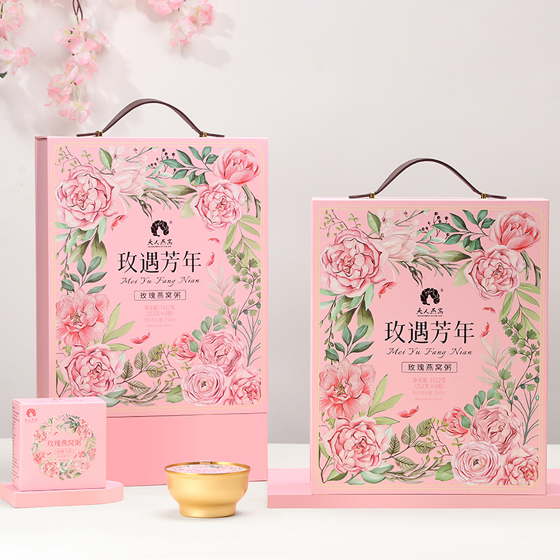 夫人燕窝-玫遇芳年.玫瑰燕窝粥