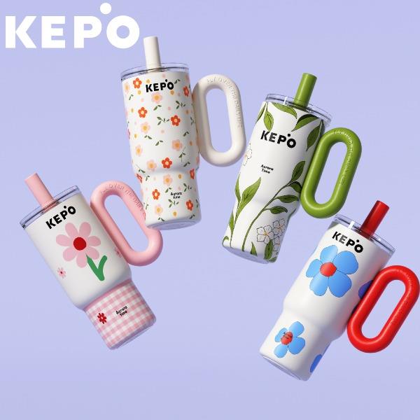 KEPO-灵感之花冰霸杯陶瓷内胆900ML-KC012