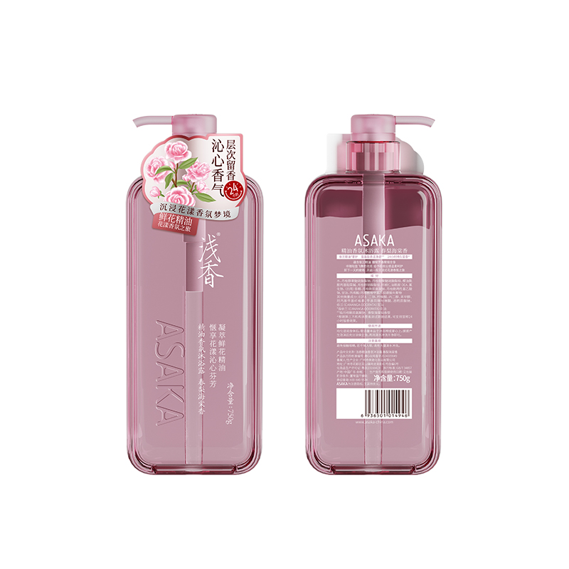 浅香精油香氛沐浴露（春梨海棠香）750g