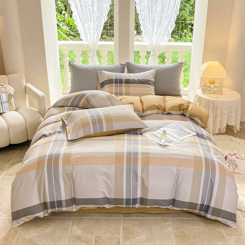 百丽安娜全棉经典四件套-森格