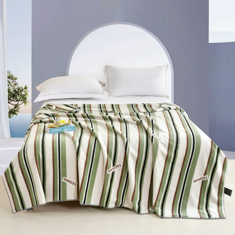 花花公子时尚暖米休闲毯PB-25DM707