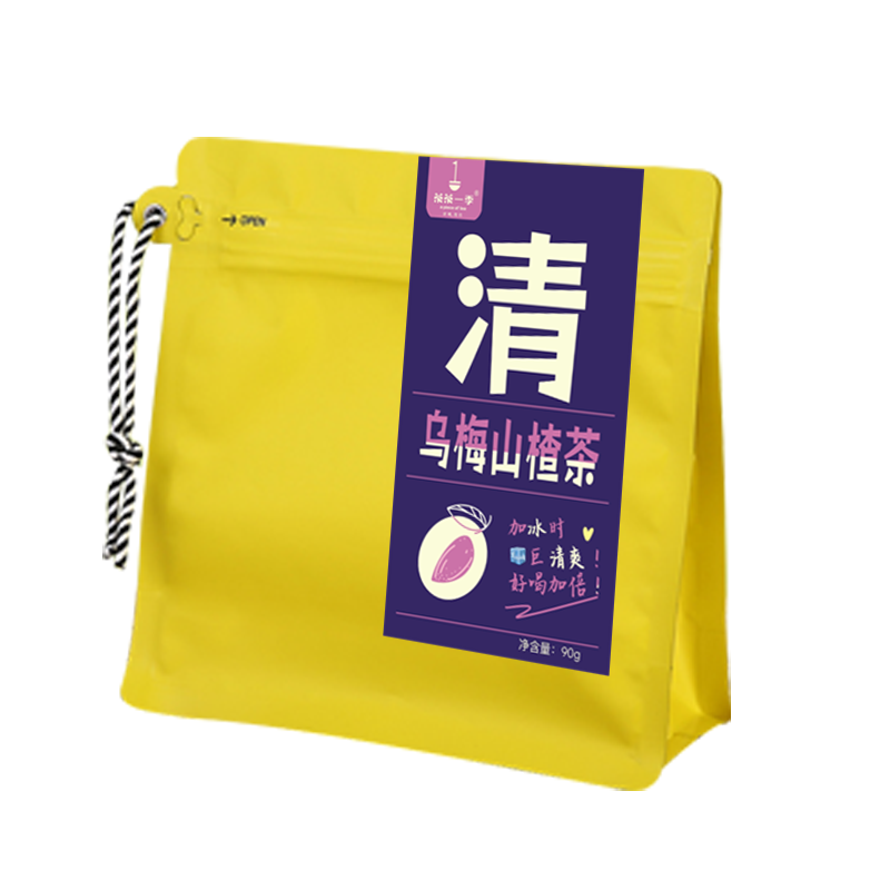 得一茶乌梅山楂茶15g*6袋