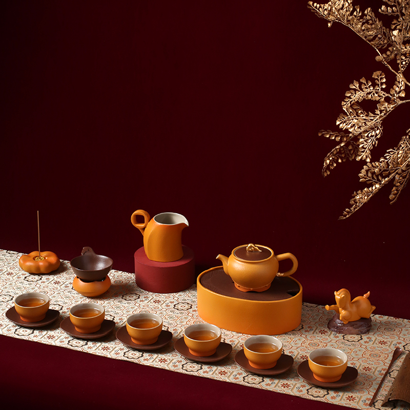 陆宝飞黄腾达茶礼-丰收黄