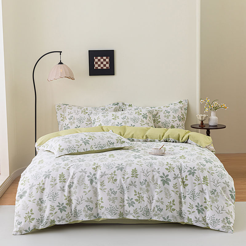 百丽安娜全棉经典四件套-洛克庄园