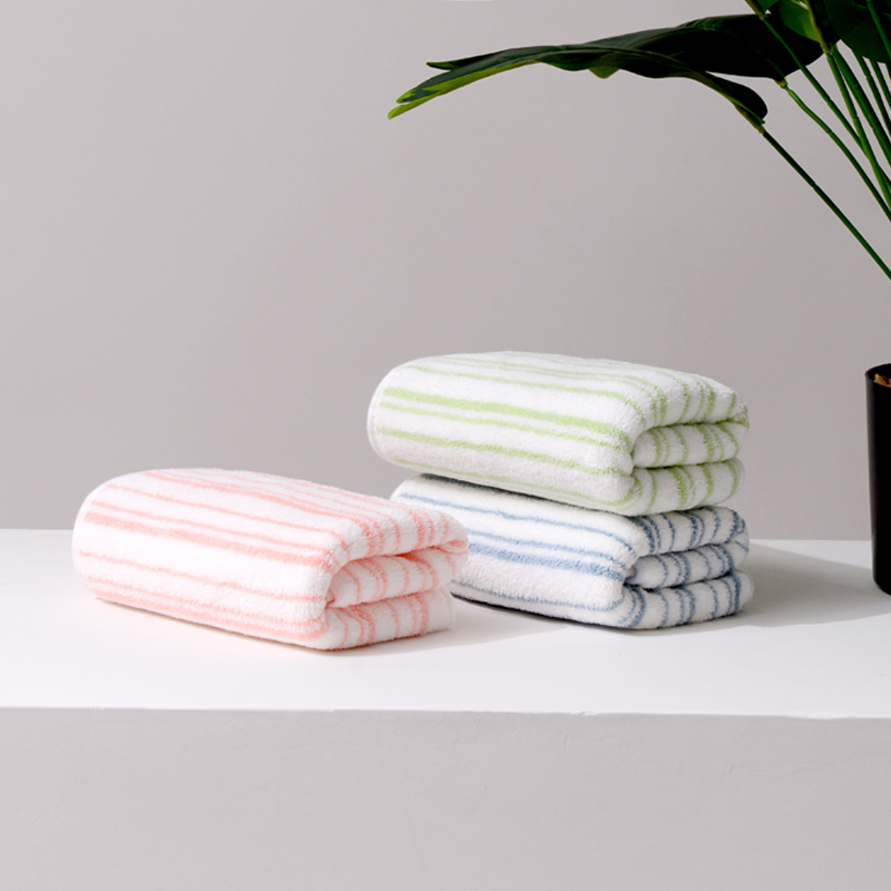 生活元素珊瑚绒毛巾三条装SHR-MJ306A绿+粉+蓝