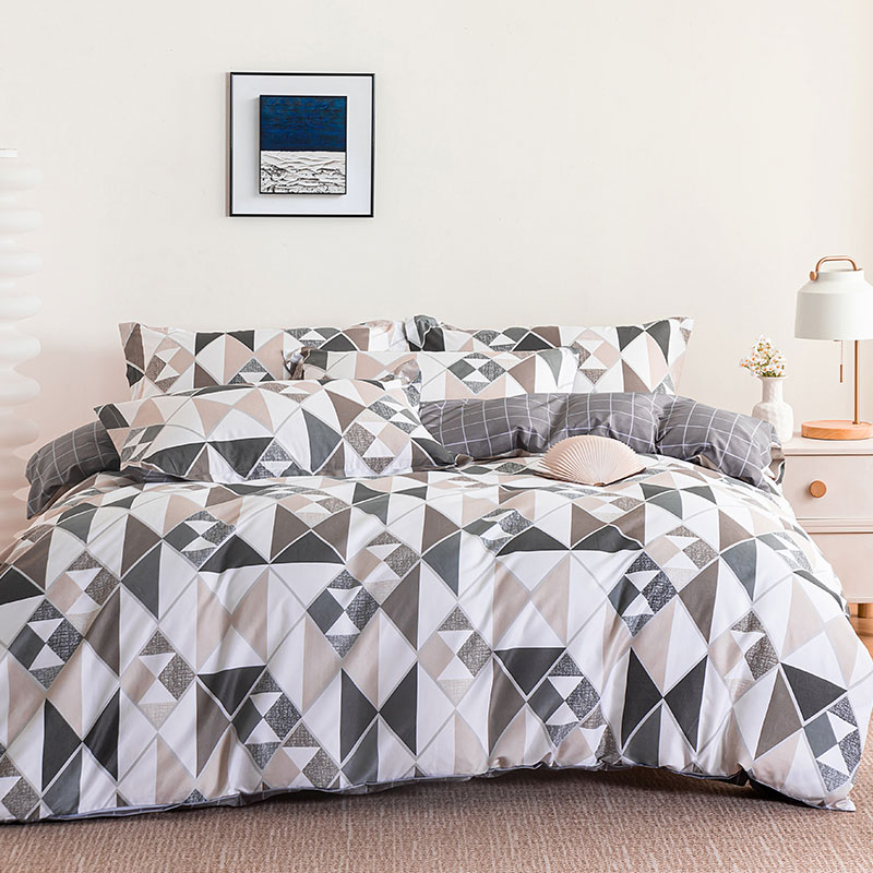 百丽安娜生态锦棉四件套-逸景格调