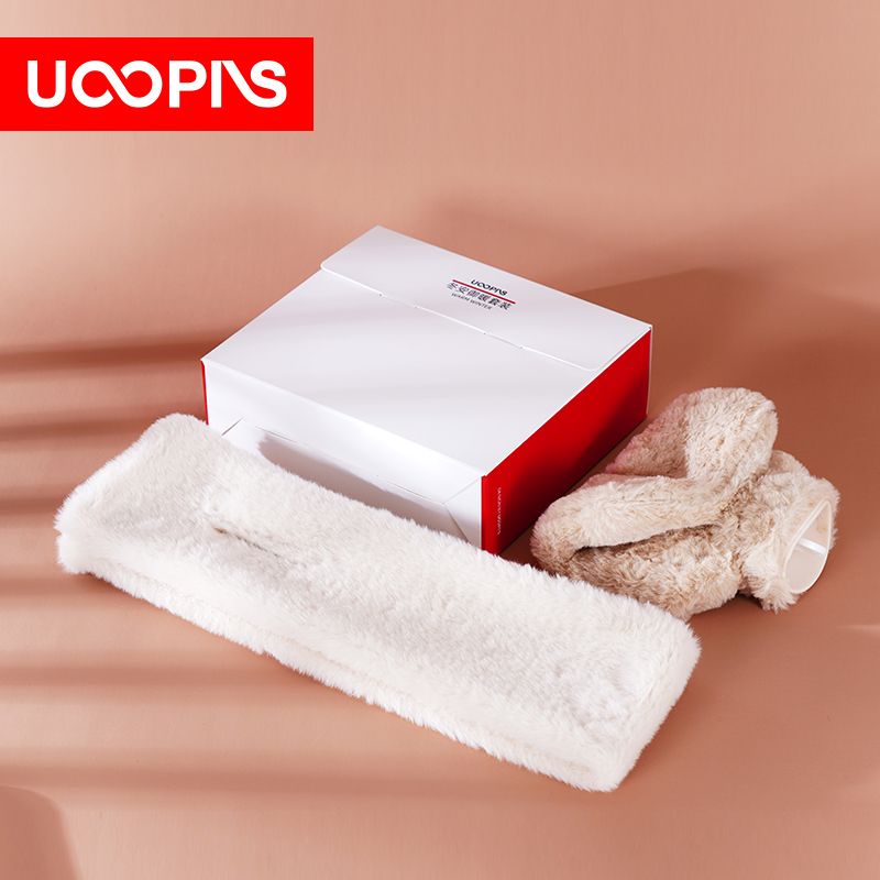 UOOPINS（优品序）毛绒热水袋+围脖组合
