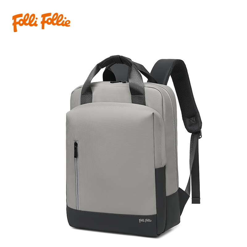 FolliFollie商务简约修身双肩包FF-D002A