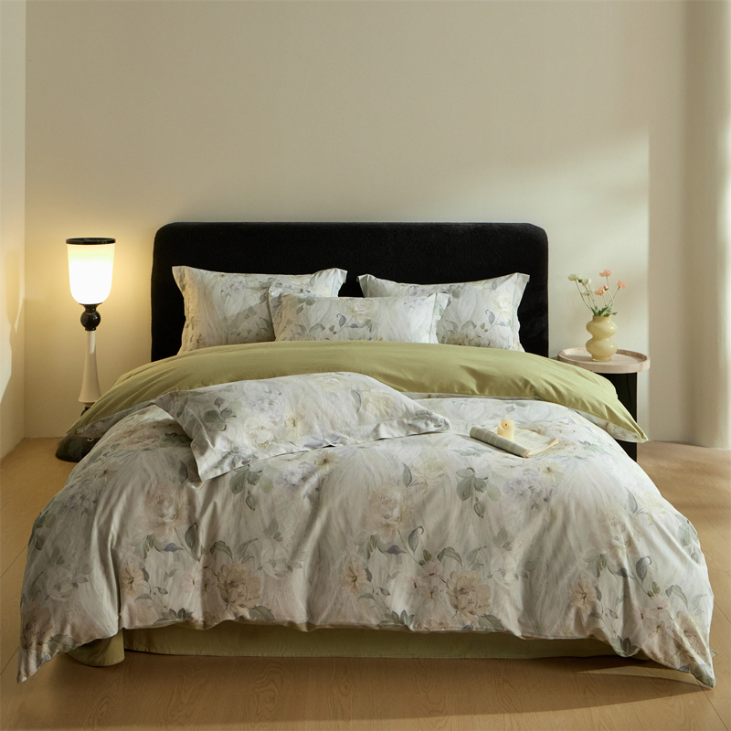 百丽安娜数码全棉磨毛四件套-芳香