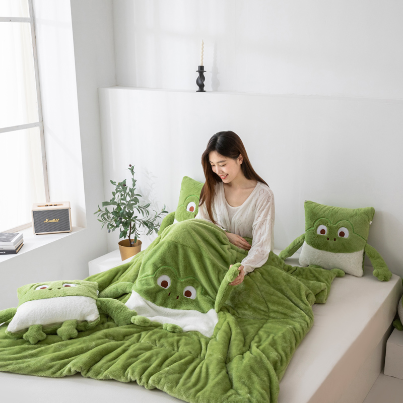亿瞬间玩偶抱枕被