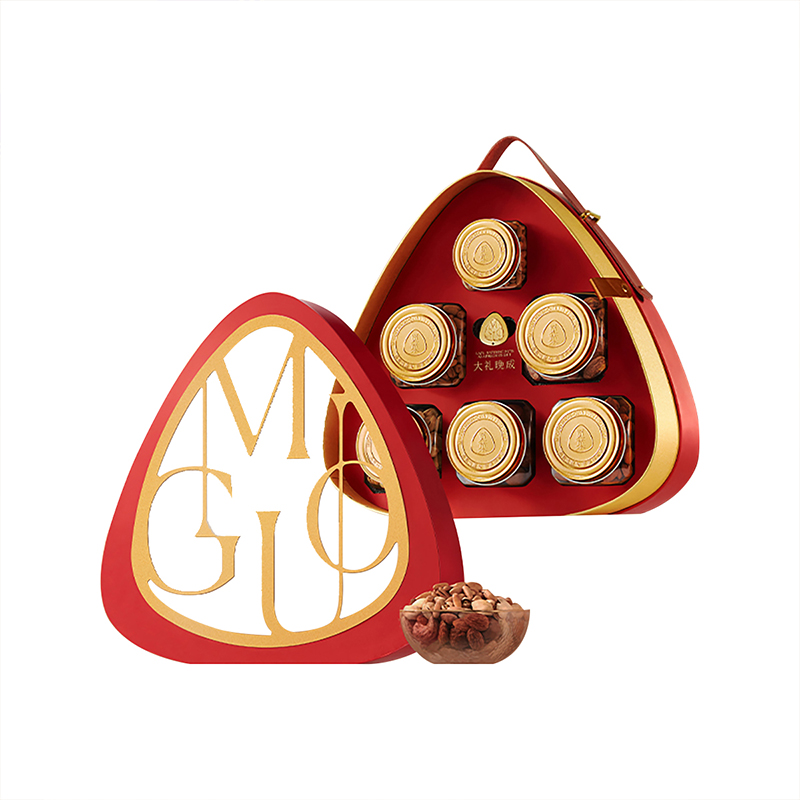 觅菓红罗兰时尚坚果礼盒2.0版-1481g