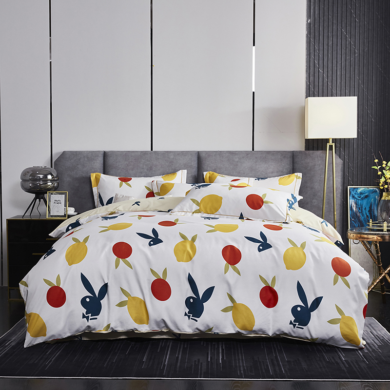 花花公子有氧棉呼吸四件套PB-DZ117