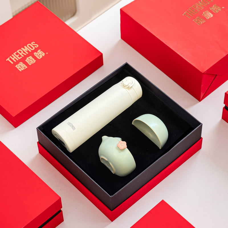 膳魔师保温杯+万仟堂梅花客【JNFMHK46】