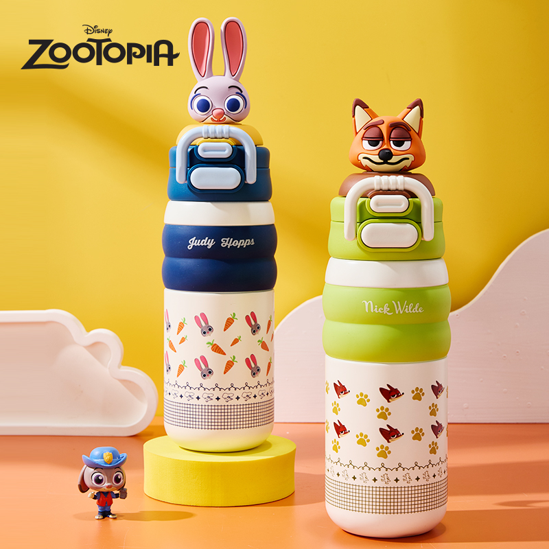 迪士尼儿童3D公仔双饮保温杯480MLH15151