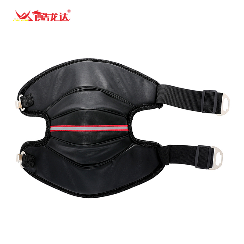 酷龙达冬季护膝防风保暖防寒加绒护膝均码CLD-STX013