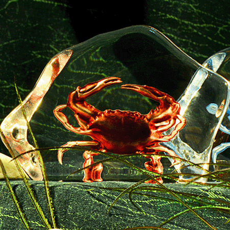 琉璃-螃蟹（红/蓝）