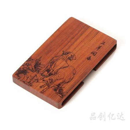 木质礼品-玲珑名片夹