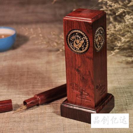 中国元素-铜雕东方四神小香炉三件套