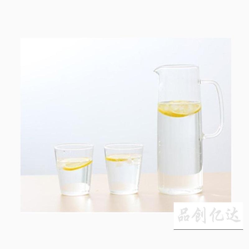 水杯水壶-玻璃水具三件套