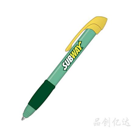 广告笔-塑胶揿动 签字笔