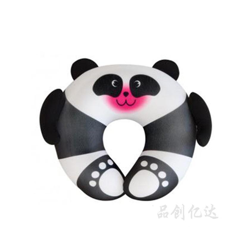 抱枕-快乐颈枕-熊猫