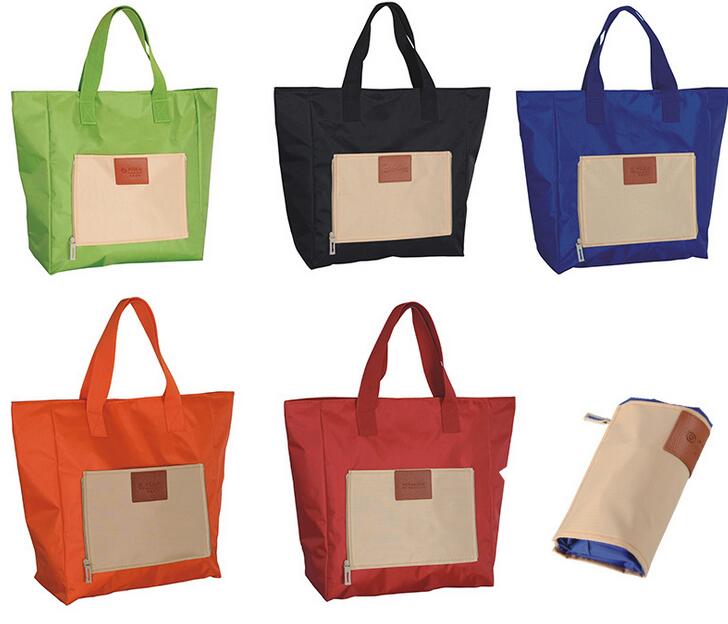 购物袋-定制旅行包手提行李袋女大容量便携防水收纳整理包套拉杆箱