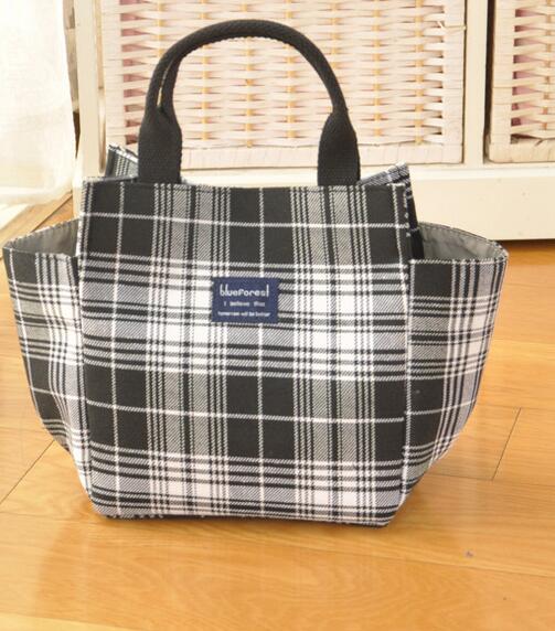 购物袋- 日韩新款手拎包春夏季小手提包通勤便当包饭盒包妈咪包