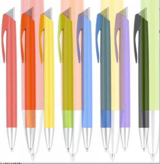 广告笔-塑料笔广告笔10mm黑按动圆珠笔定做企业礼品加印logo