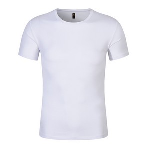  短袖T恤 -纯色短袖冰瓷T恤