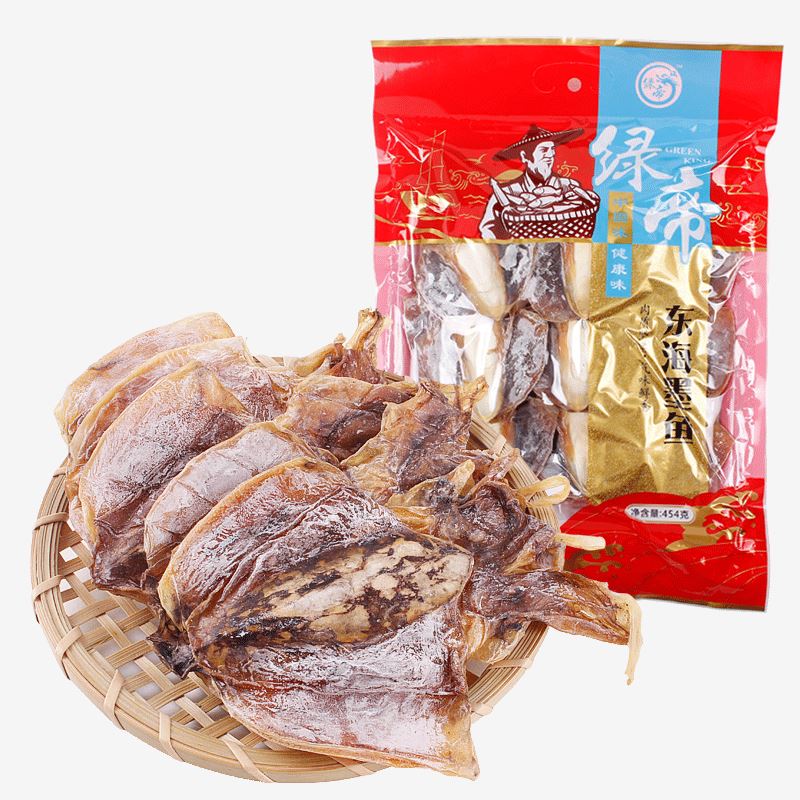 绿帝东海墨鱼454g
