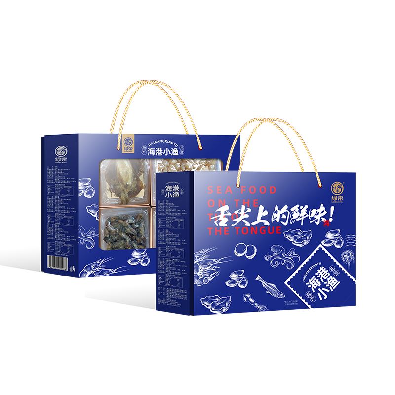 绿帝海味佳肴海产品干货礼盒603g