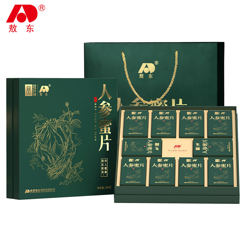 敖东人参蜜片礼盒