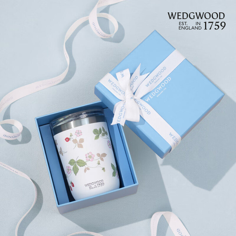 WEDGWOOD威基伍野草莓随行杯350ml