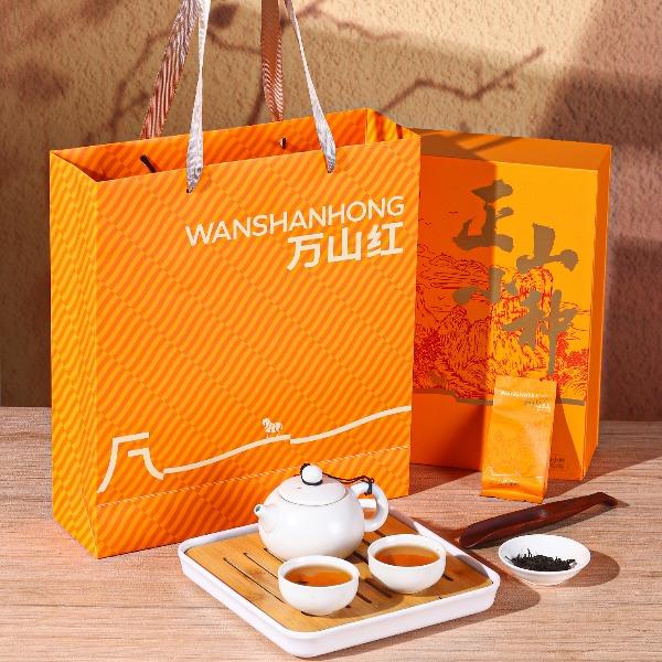 八马万山红·武夷红茶正山小种208克
