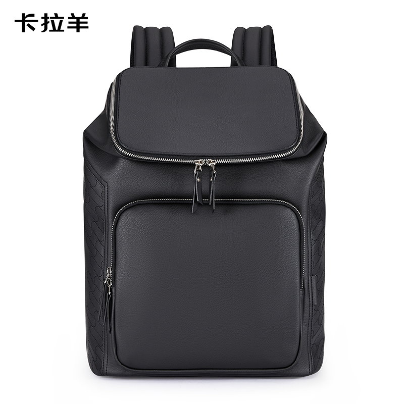 卡拉羊云朵電腦防盜背包CX5525L鋼琴黑