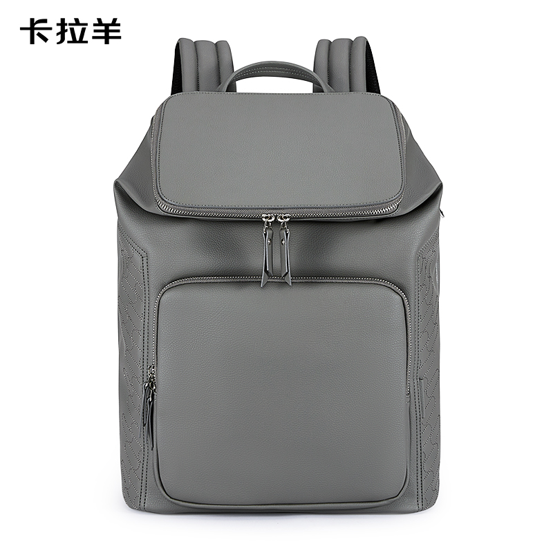 卡拉羊云朵電腦防盜背包CX5525L莫奈灰