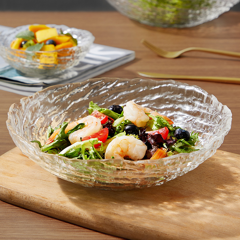 炊大皇玻璃碟水果盘【透明碗大号】LGW04DH