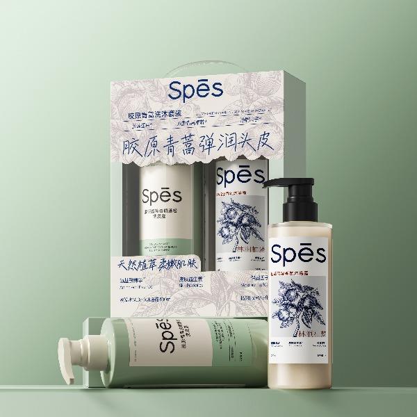Spēs诗裴丝胶原青蒿洗沐套装(500ml+400ml)