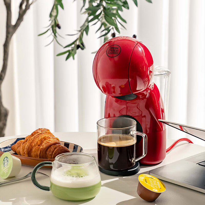 雀巢半自动胶囊咖啡机PiccoloXS红色系