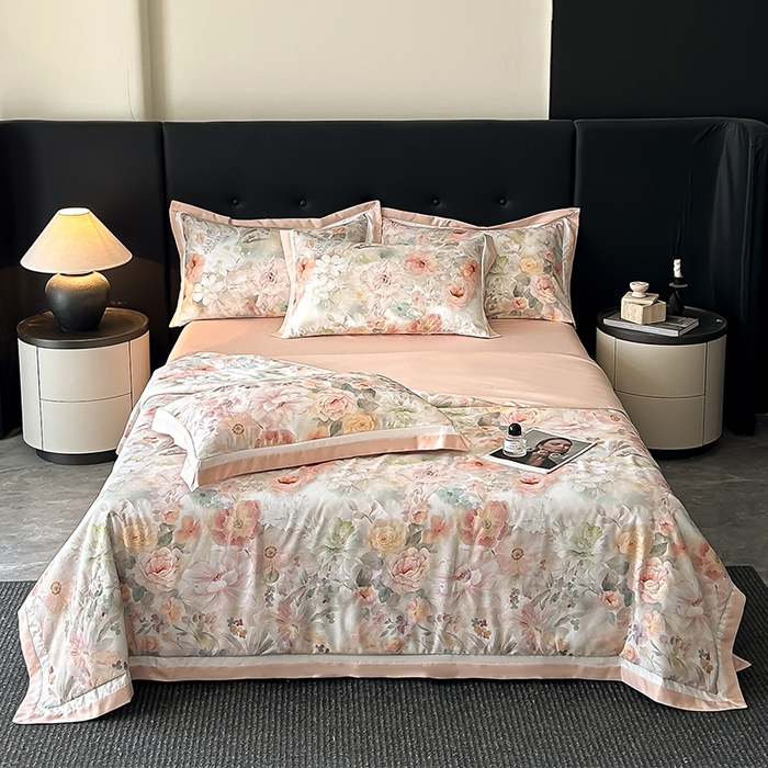 洁丽雅语笙夏被四件套JLY-T709