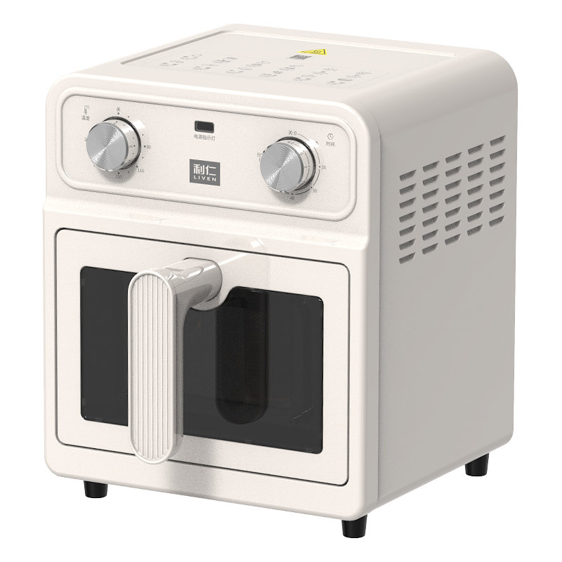 利仁6.5升不锈钢炸蓝空气炸锅KZ-J6570