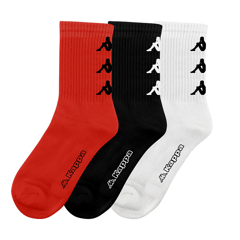 Kappa经典运动袜三双装