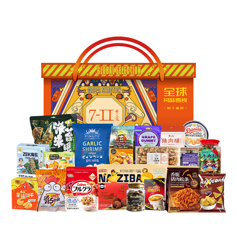 赛文兔全球甄选零食大礼包598型3700g