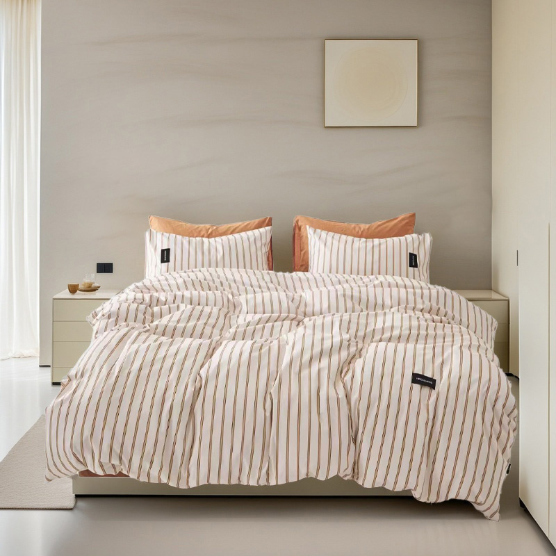 科朴优品KUUP纯棉四件套-时代（粉）