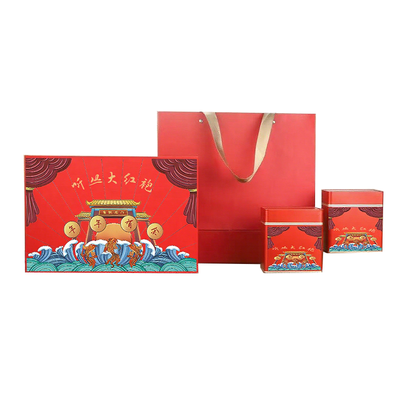 年年有余大红袍