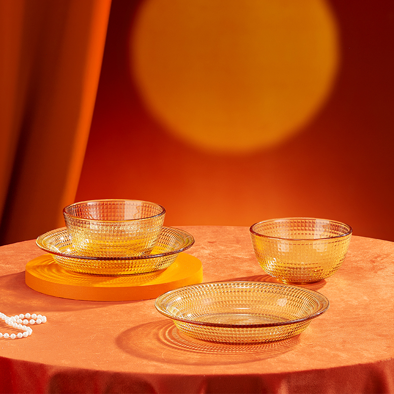 佰乐扣百丽耐热餐具四件套