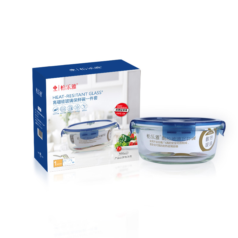（怡乐雅）高硼硅保鲜碗一件套YLYD188