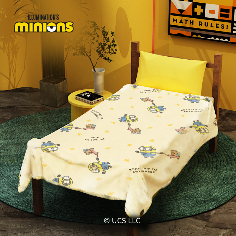 小黄人BOB+TIM系列--舒绒毯