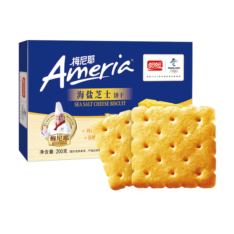 盼盼200g海盐芝士饼干