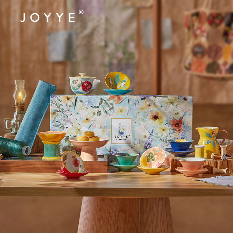 JOYYE卓艺-布衣情中式茶宴礼盒